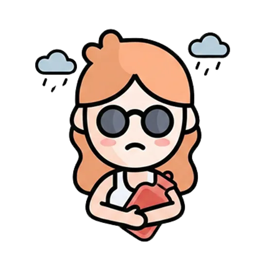 sassy mascot - VIBE CHECK!